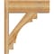 Ekena Millwork Merced Block Rough Sawn Outlooker, Western Red Cedar, 8"W x 22"D x 26"H OUT08X22X26MRC05RWR - alternate 4